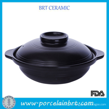 Hot Black Kitchenwares Pote de tierra con tapa